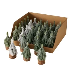 Boom deco groen 11cm