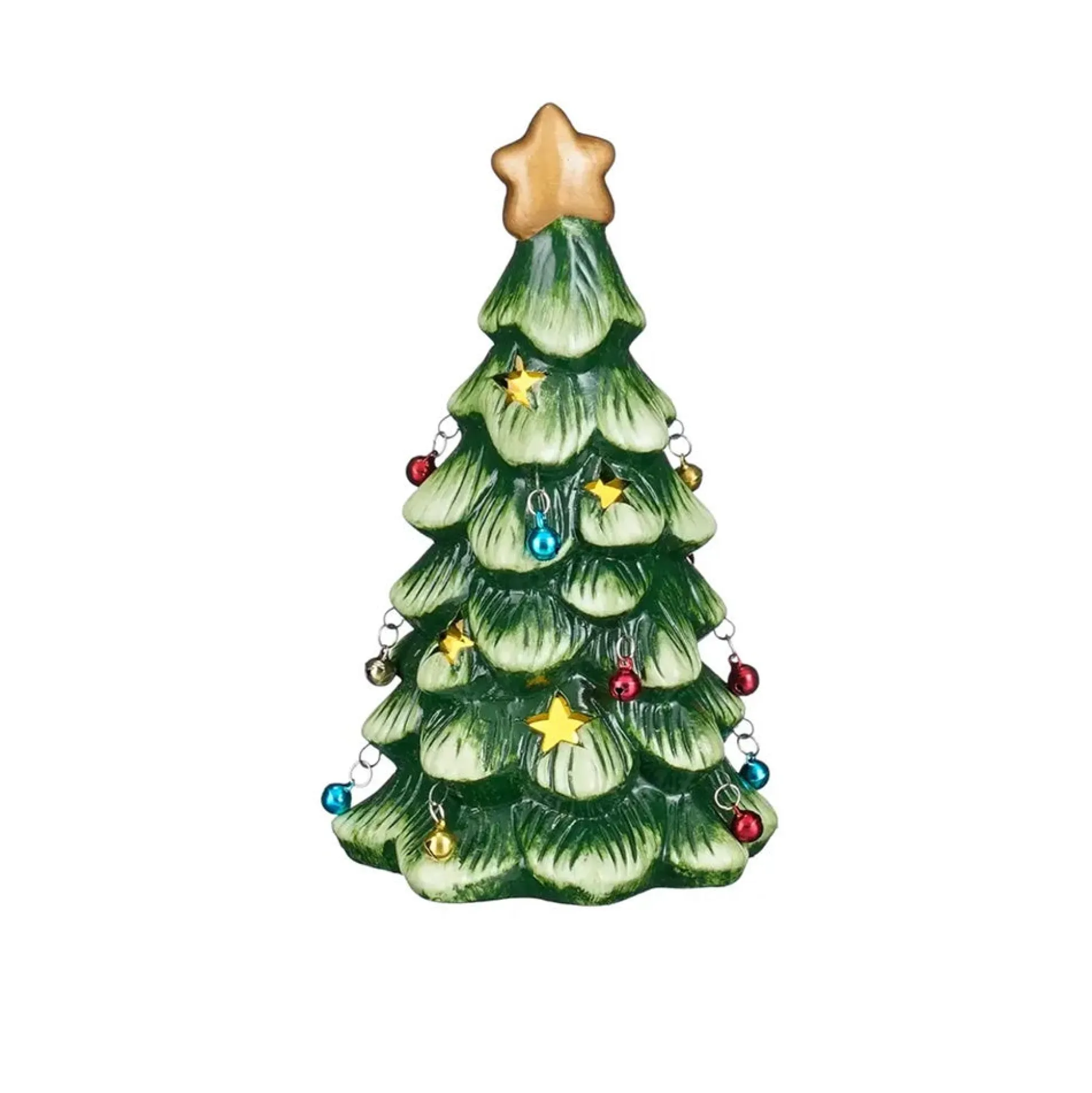 Boom deco groen LED 18 cm