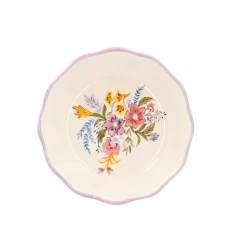 Bord bloemen 8 cm