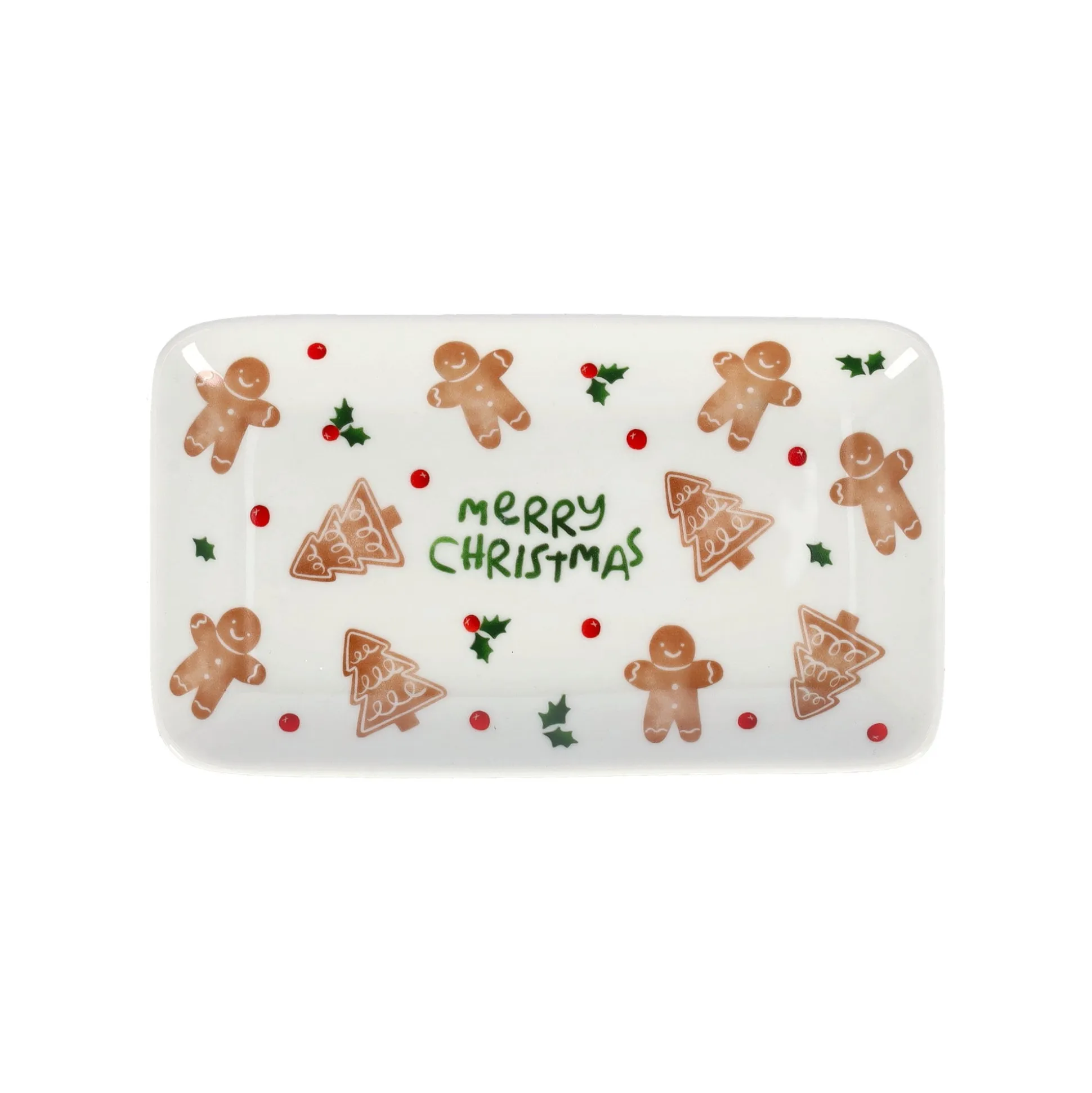 Bord Ginger Christmas 18x10cm
