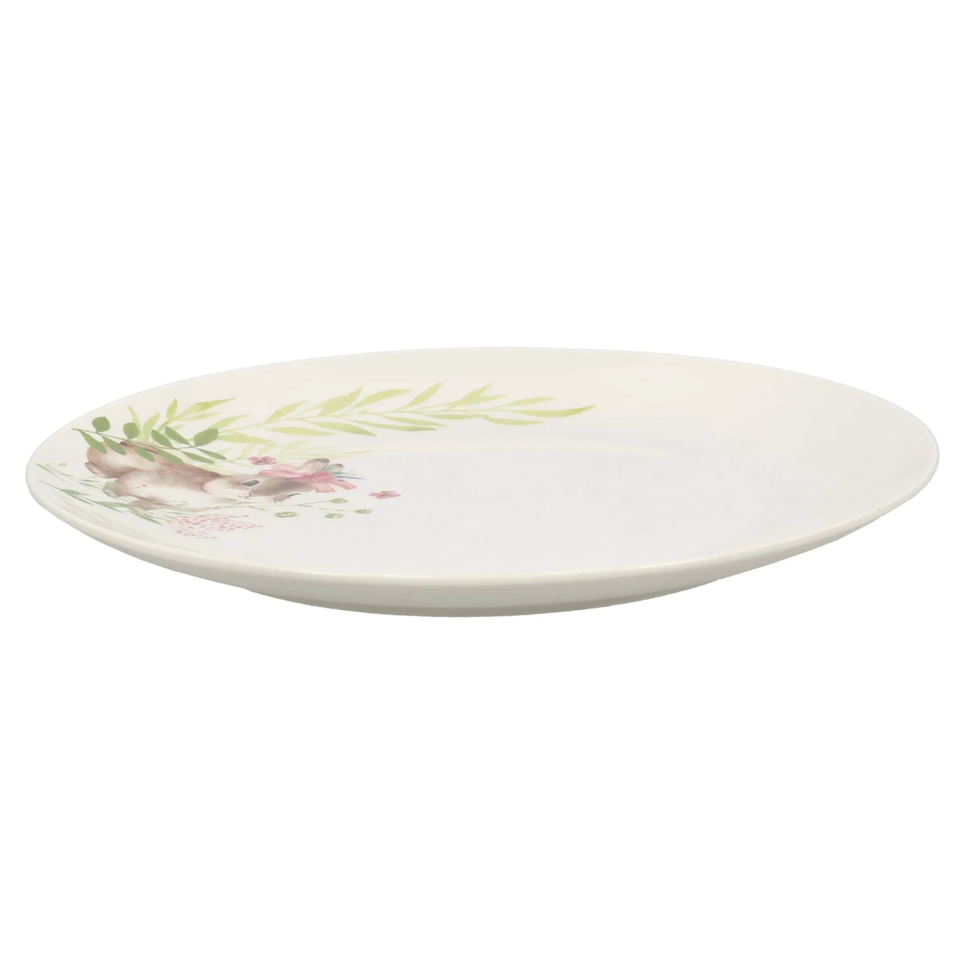 Bord konijn groen 26 cm