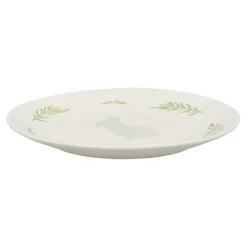 Bord konijn groen 19 cm