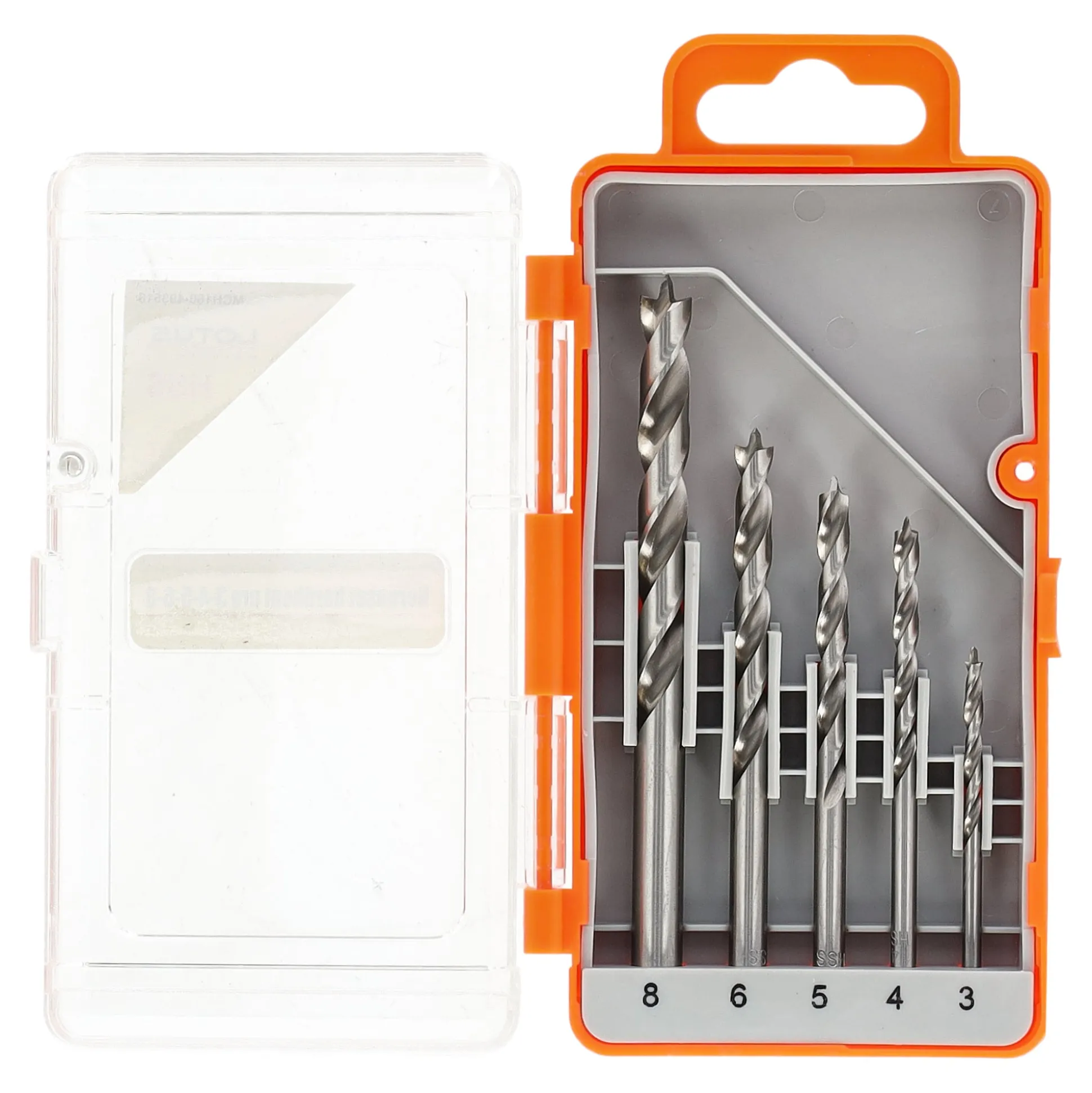 Borenset hardhout pro 3-4-5-6-8 Lotus