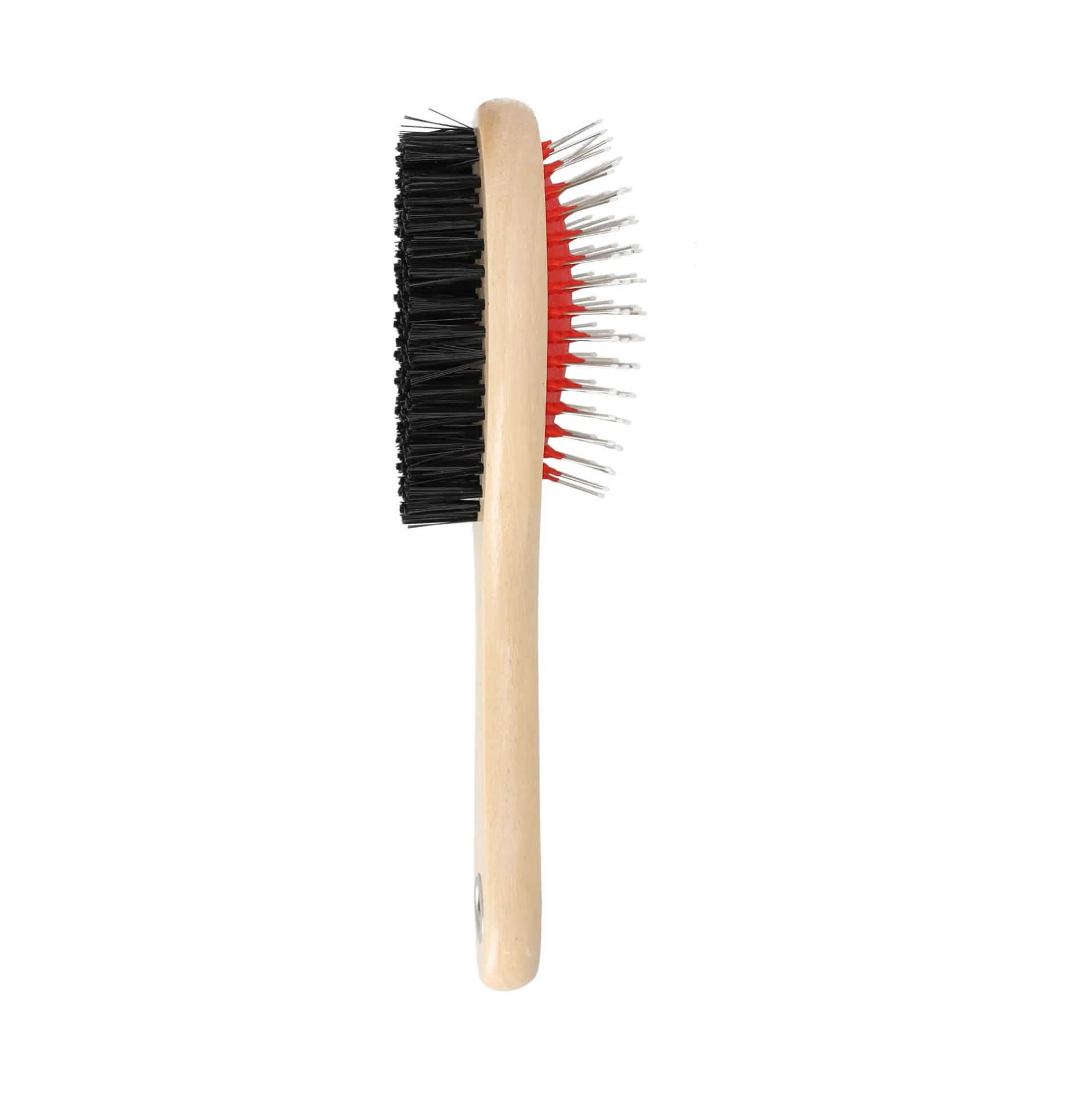 Borstel tweezijdig kat+hond 16cm