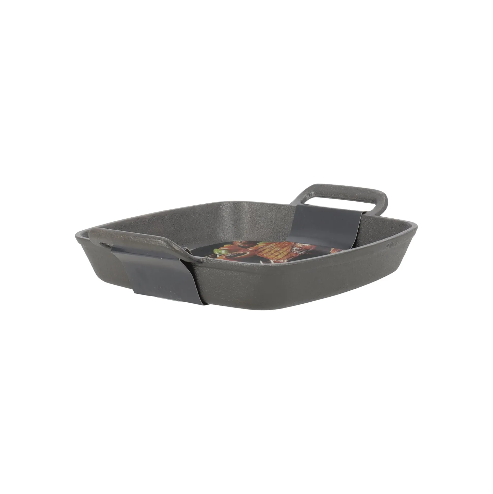 Braadpan gietijzer 28x28