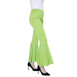 Broek flair neon groen M/L