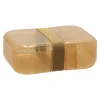Brooddoos glitter gold