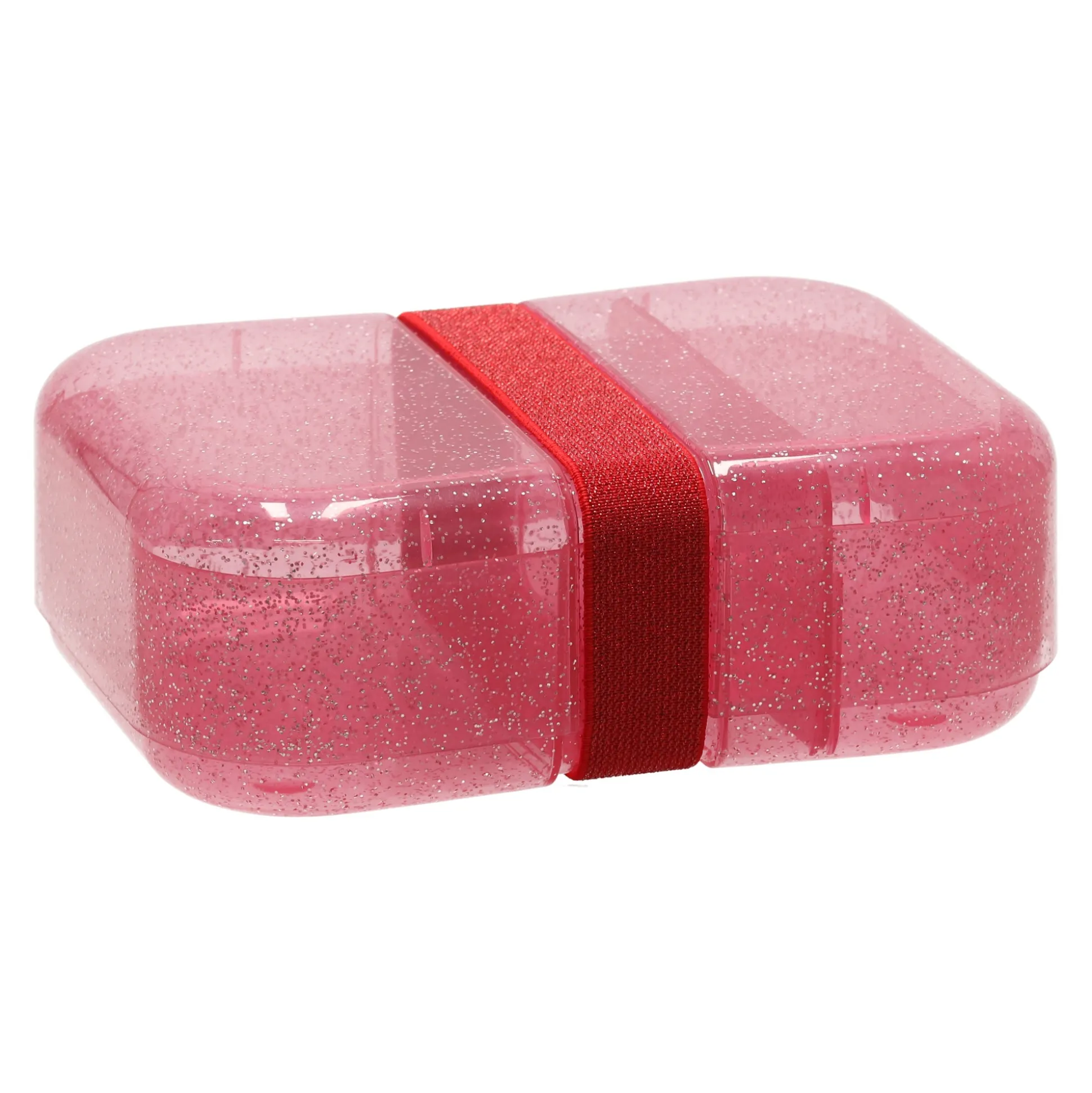 Brooddoos glitter pink