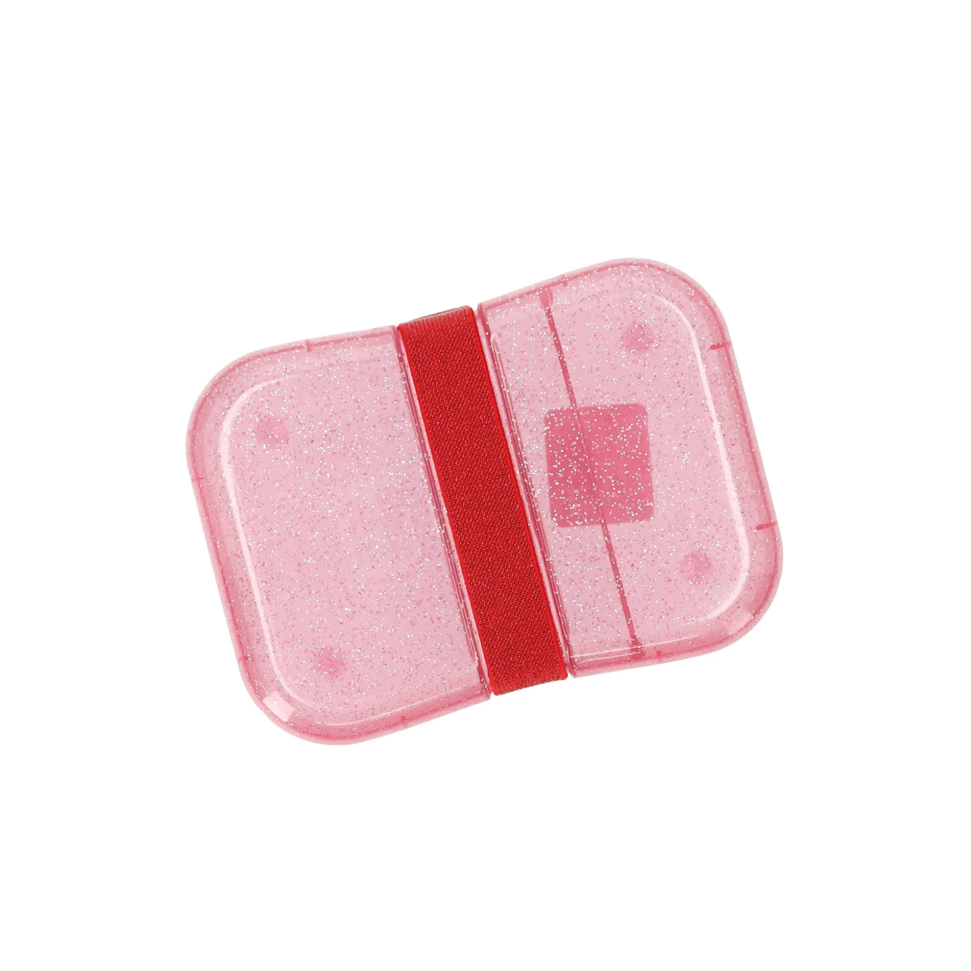 Brooddoos glitter pink