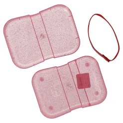 Brooddoos glitter pink