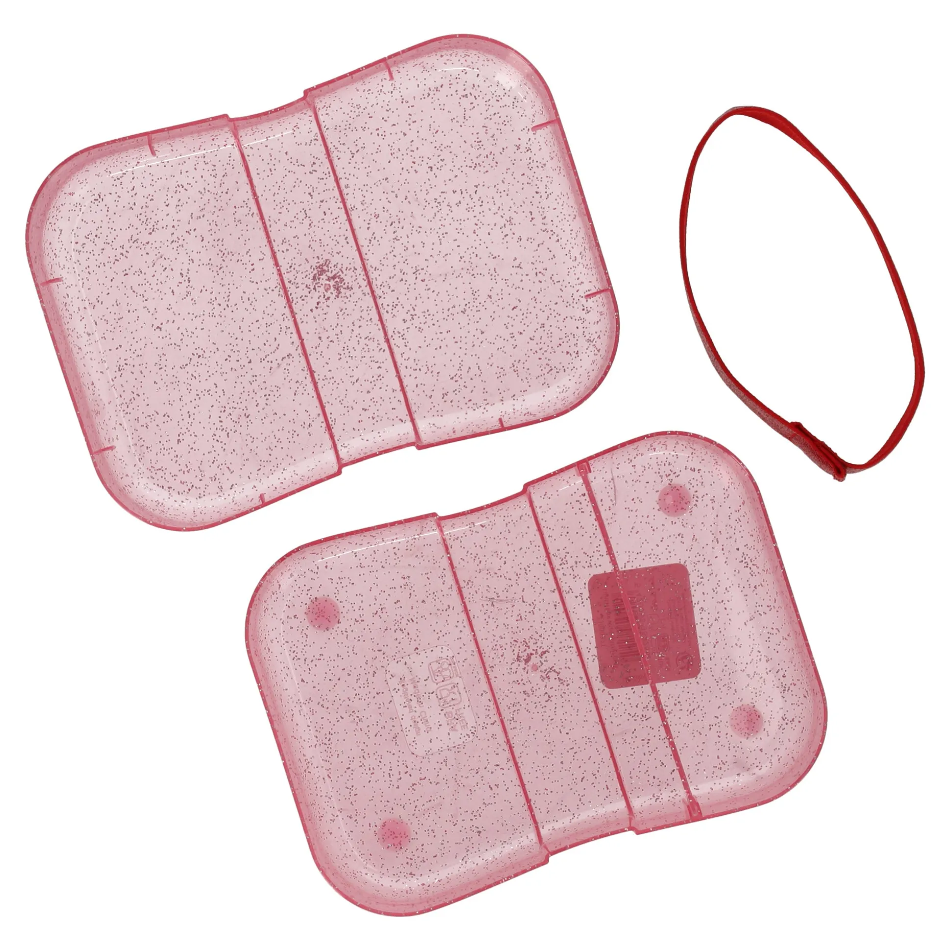 Brooddoos glitter pink