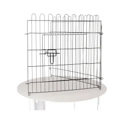 Buitenren konijn zwart