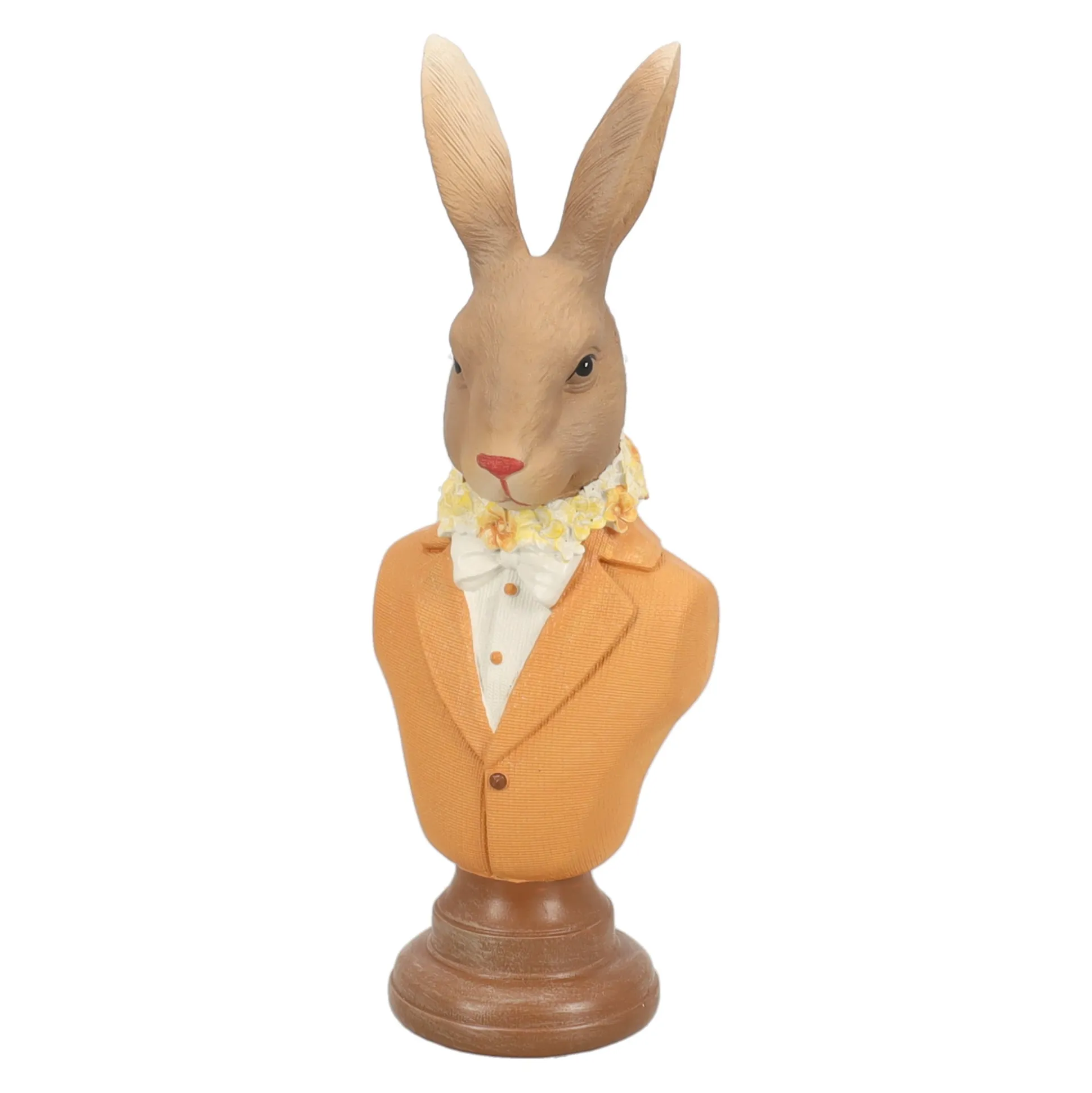 Buste konijn oranje 18cm