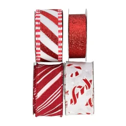 Cadeaulint rood wit