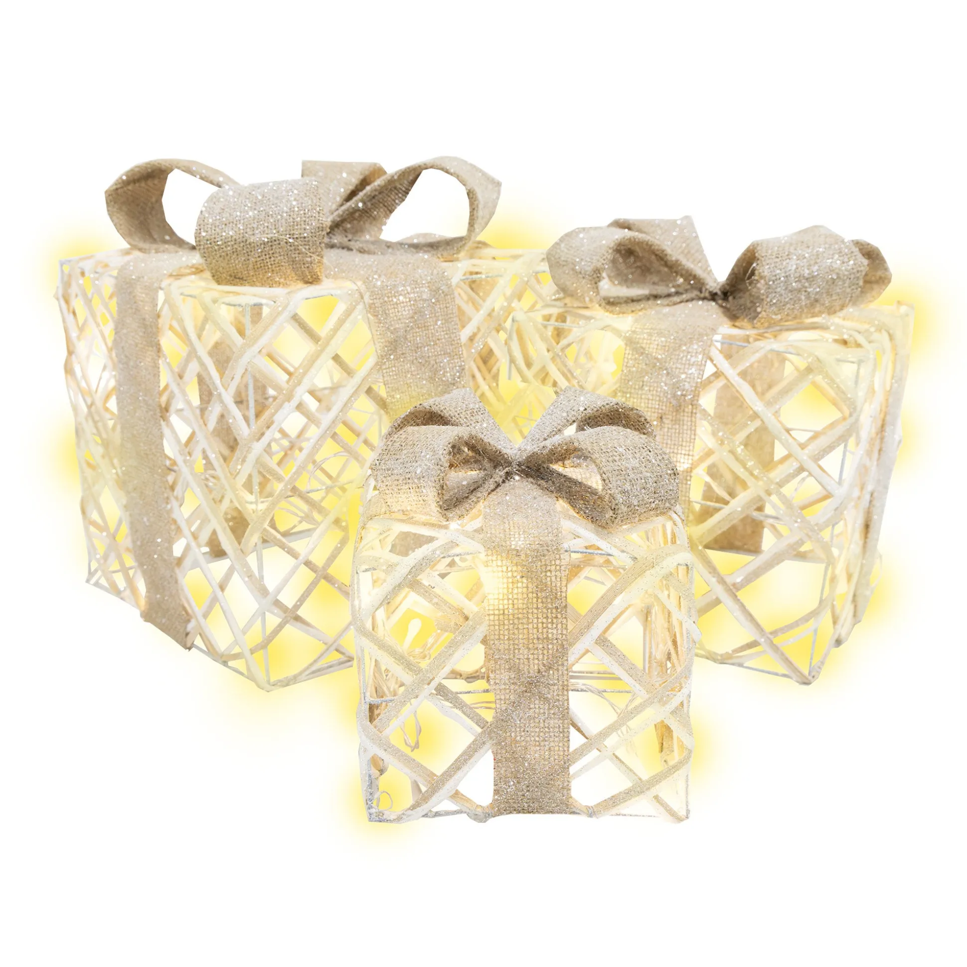 Cadeauset 3-delig met LED