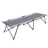 Campingbed opvoubaar 190x65cm antra