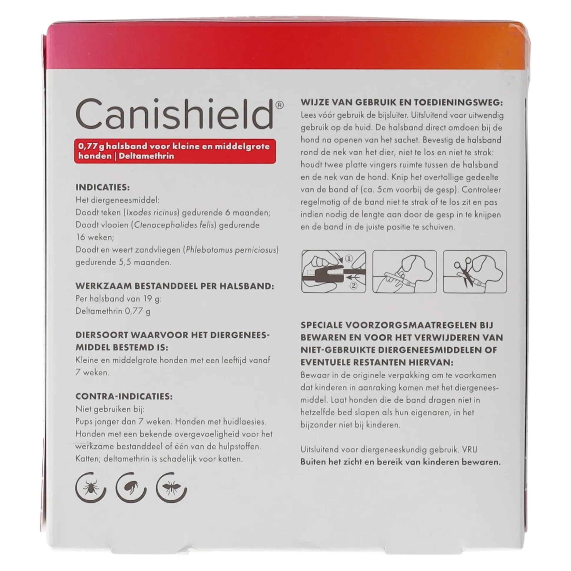Canishield hond klein