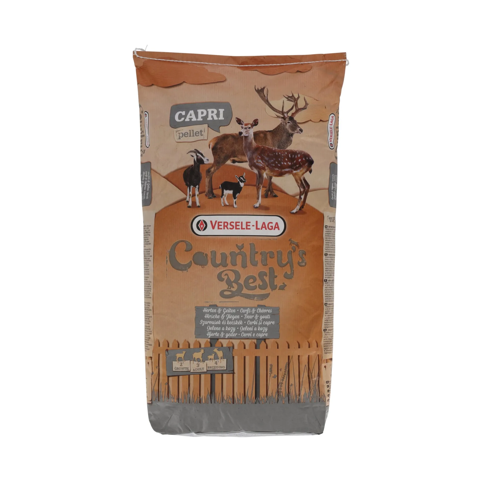 Caprina 3-4 pellet geit en hert 20 kg Country's Best