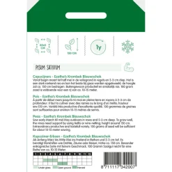 Capucijners Ezetha Krombek blauwschok 100g