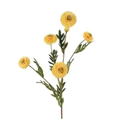 Chrysant geel 69 cm