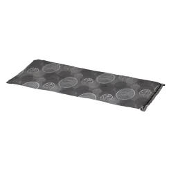 Circle grey bankkussen 150x48