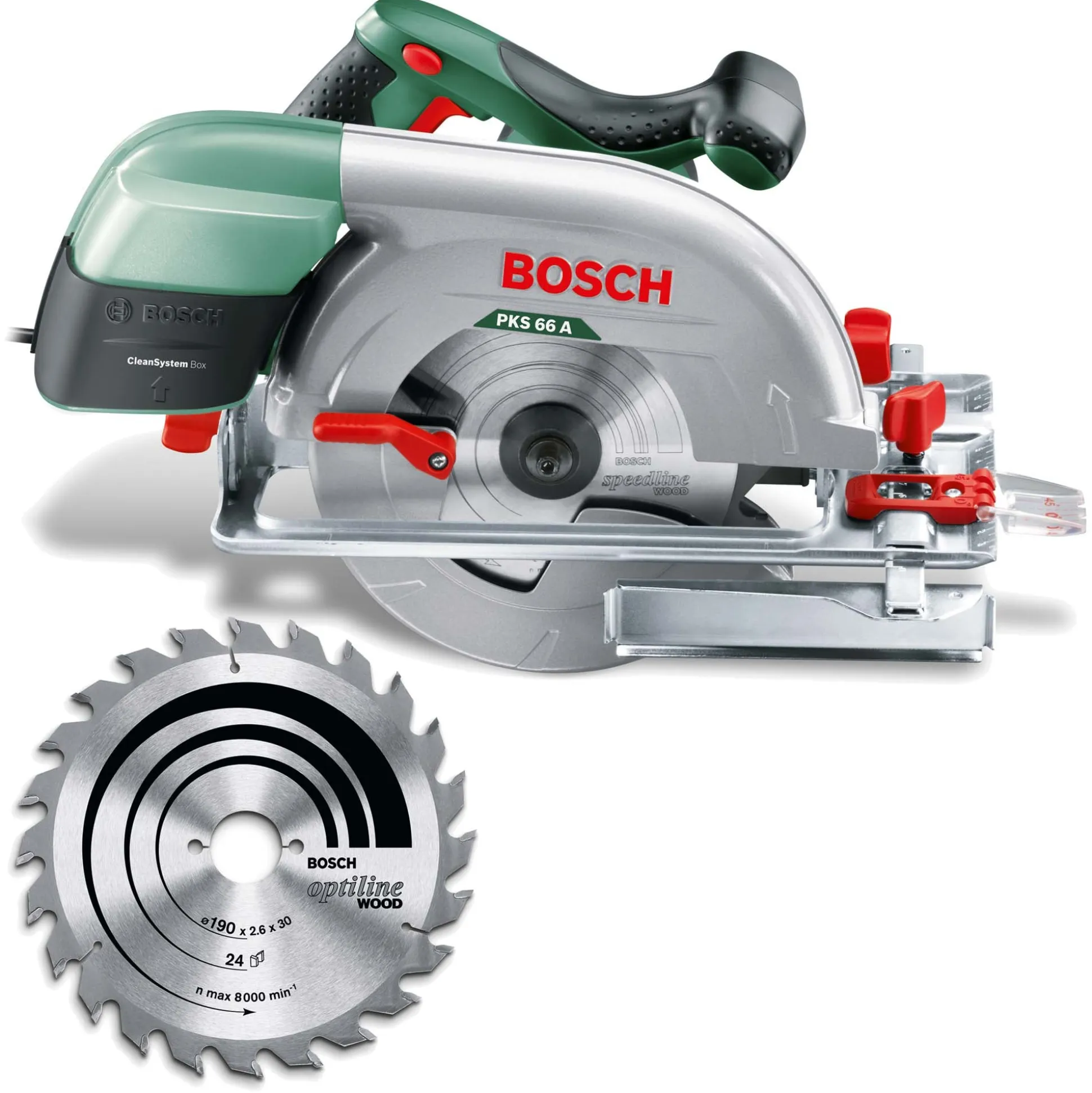 Cirkelzaag PKS66A bosch