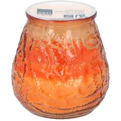 Citronellakaars 9,8 x 9,8 cm diverse kleuren