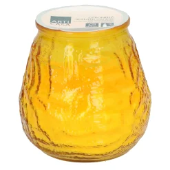 Citronellakaars 9,8 x 9,8 cm diverse kleuren