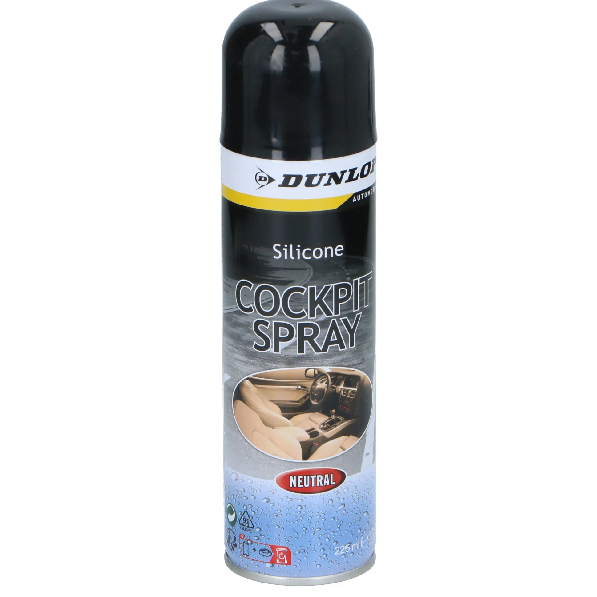 Cockpit spray 225ml assorti Dunlop