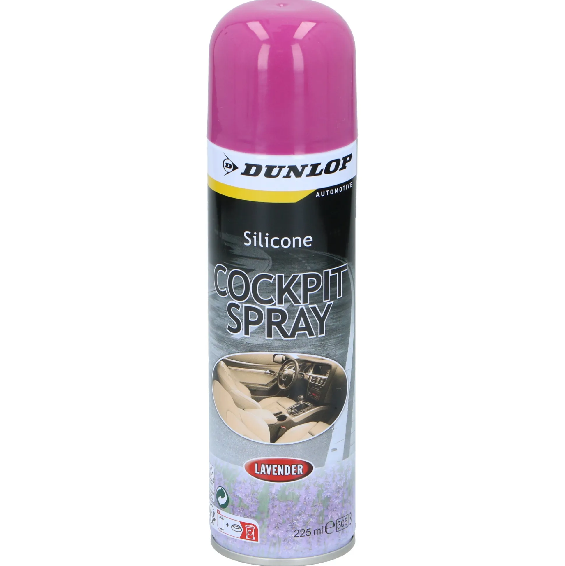 Cockpit spray 225ml assorti Dunlop