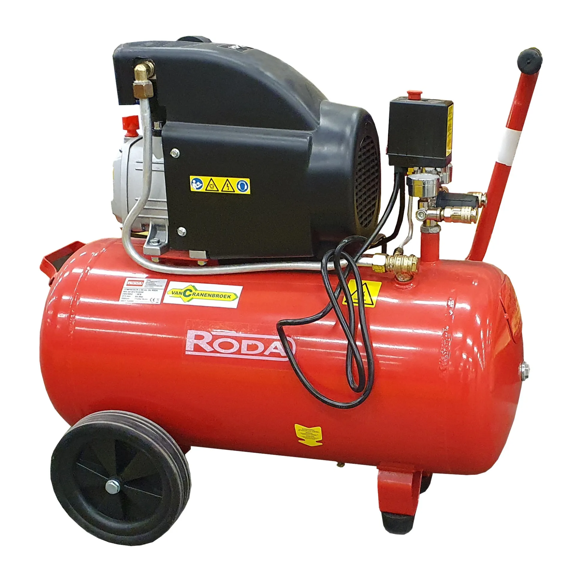 Compressor 2.5M-50L oil Roda