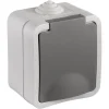 Contactdoos 1-voudig RA IP54 opbouw QL