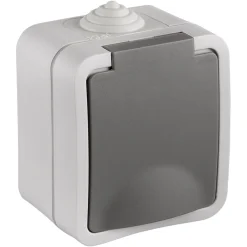 Contactdoos 1-voudig RA IP54 opbouw QL