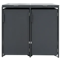 Containerberging metaal dubbel 80x134x122cm