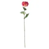 Dahlia op steel fuchsia 75 cm