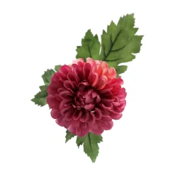 Dahlia op steel fuchsia 75 cm
