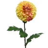 Dahlia op steel geel 75 cm