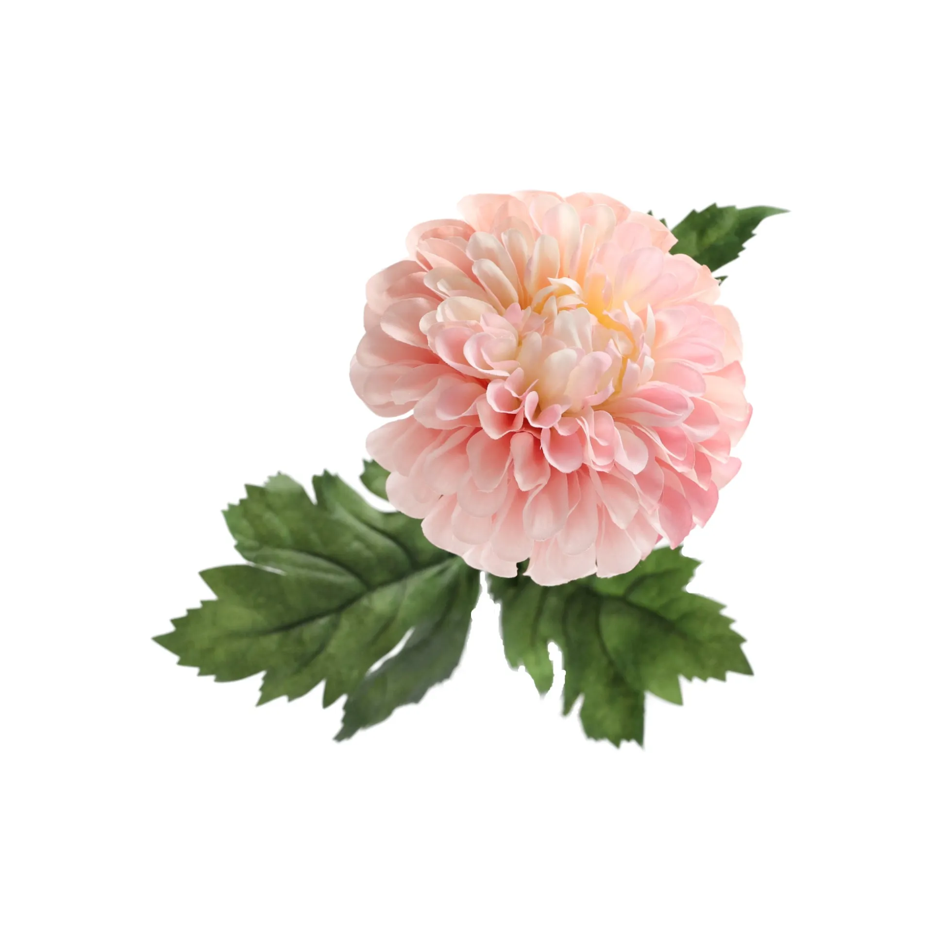 Dahlia op steel roze 75 cm