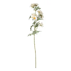 Daisy op steel wit 70 cm