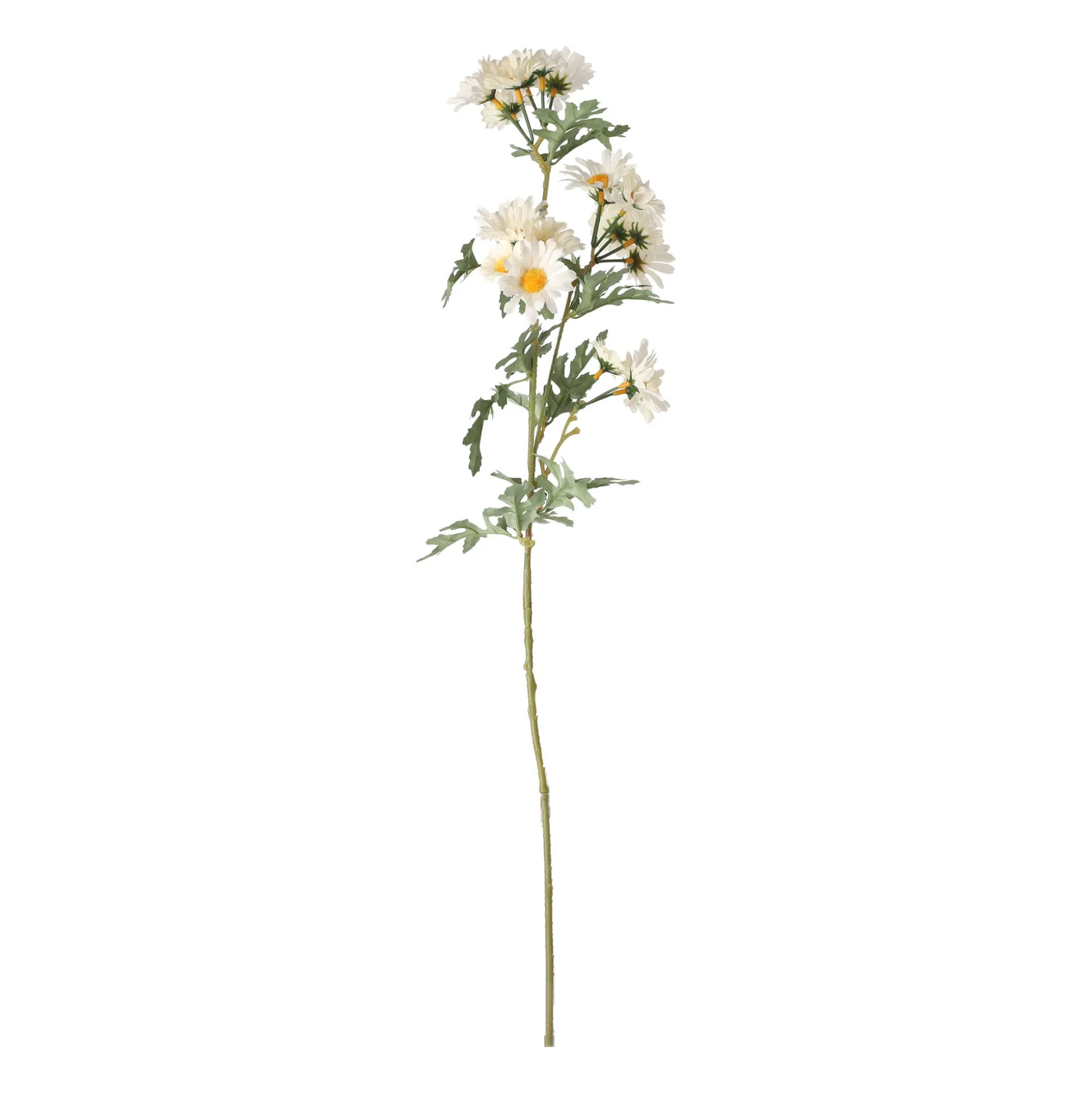 Daisy op steel wit 70 cm