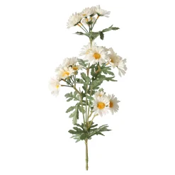 Daisy op steel wit 70 cm