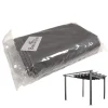 Dakdoek pergola Aviano 3x3 m Grijs