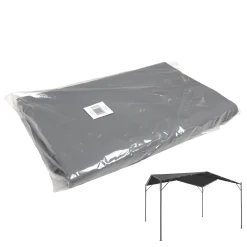 Dakdoek pergola Robella Antraciet Bois le Duc