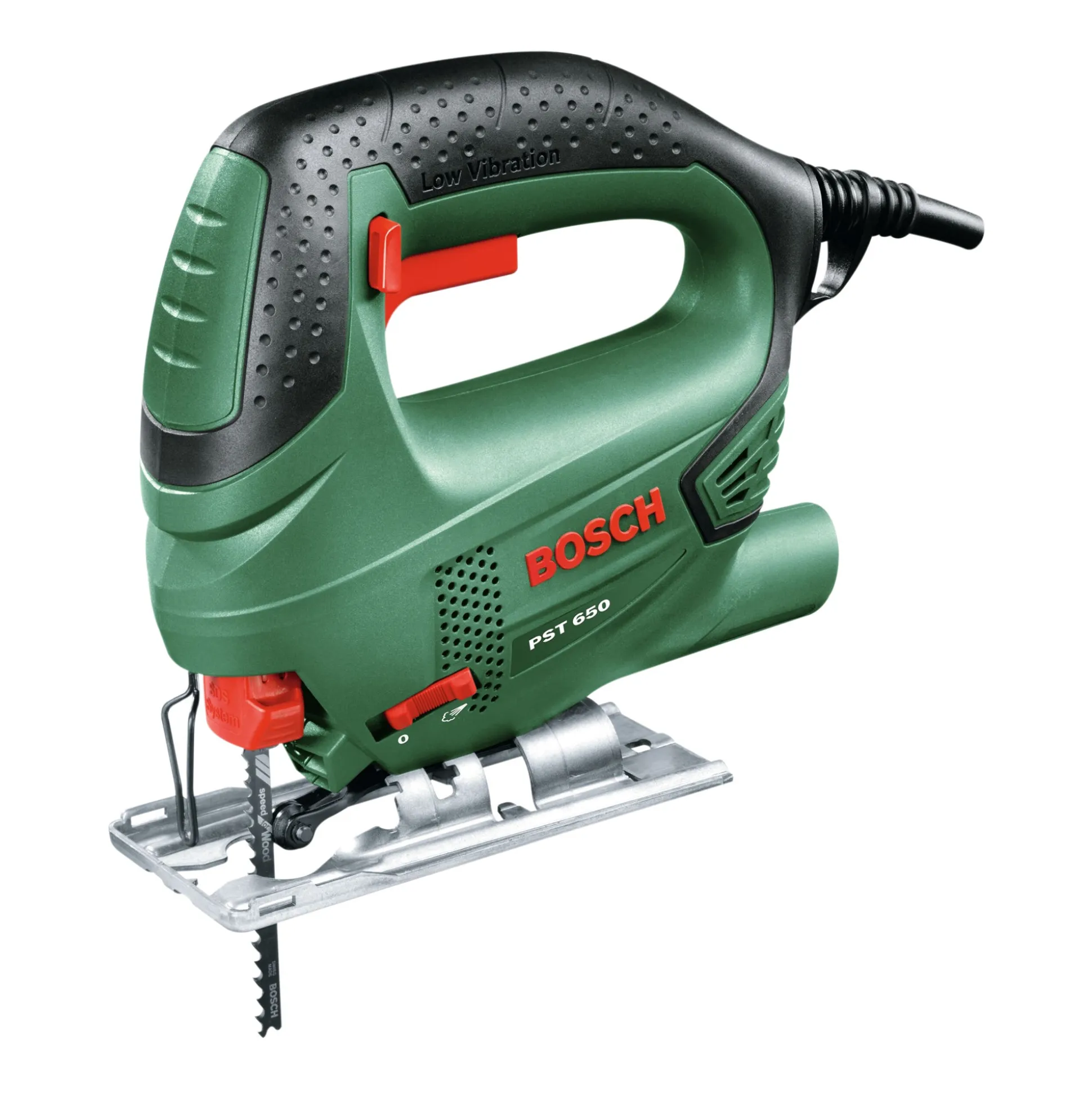Decoupeerzaag PST650 met zaagblad Bosch