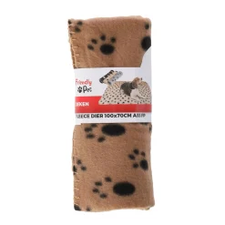 Deken fleece dier 100x70cm assorti