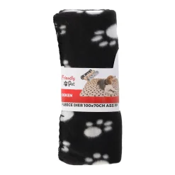 Deken fleece dier 100x70cm assorti