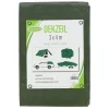 Dekzeil 3x4 m groen