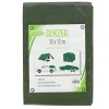Dekzeil 10x12 m groen