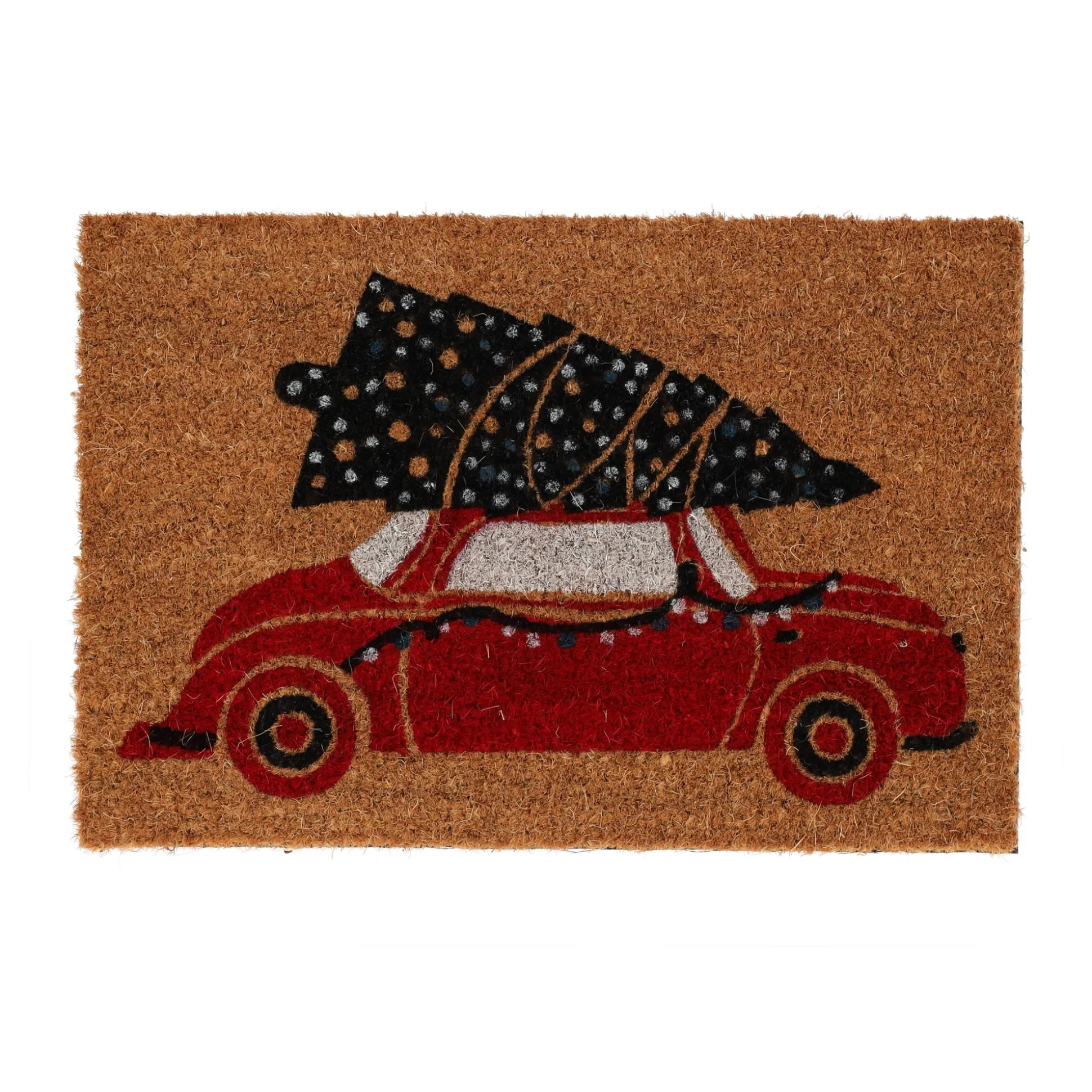 Deurmat kokos car 60x40cm
