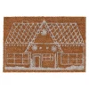 Deurmat kokos ginger home 60x40cm